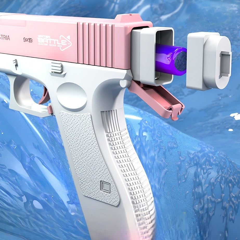 Mini Pistolet à eau électrique - Modèle Glock | Jaido.fr
